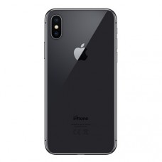 Sklo zadného housingu pre iPhone X čierne